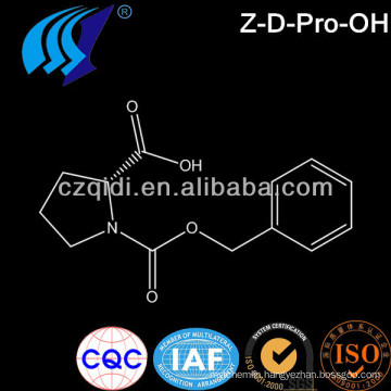 factory price for Z-D-Pro-OH/N-Benzyloxycarbonyl-D-proline cas 6404-31-5